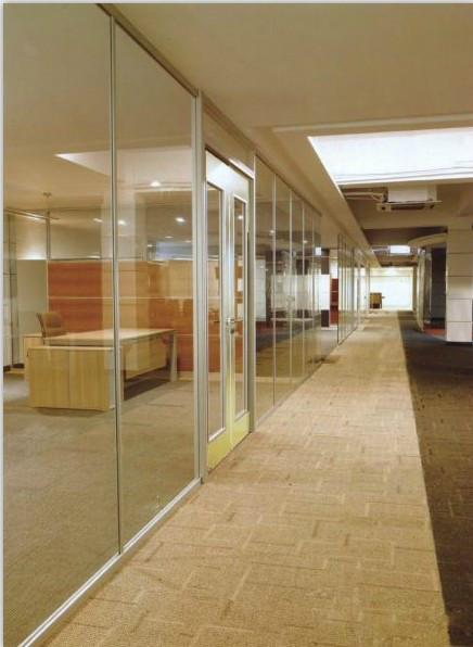 百叶帘高隔墙安装供应用于办公室装修百叶帘高隔墙安装