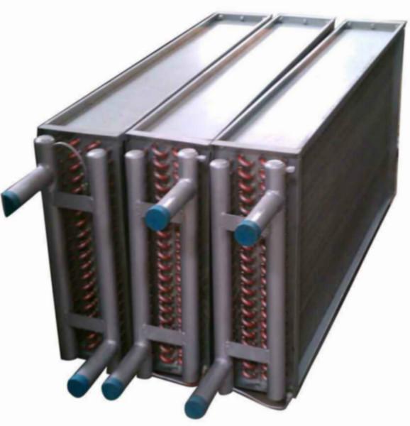 供应生产订做铜管表冷器-翅片冷凝器图片