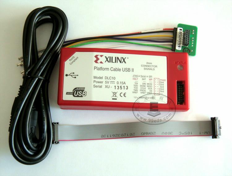 供应 HW-USB-II-G全新XILINX原厂USB下载线